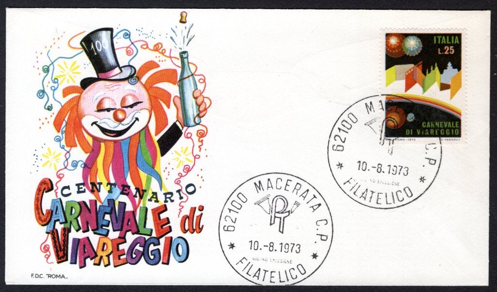 ITALIE Yt. 1147 FDC 1973, Envoi, Affranchi