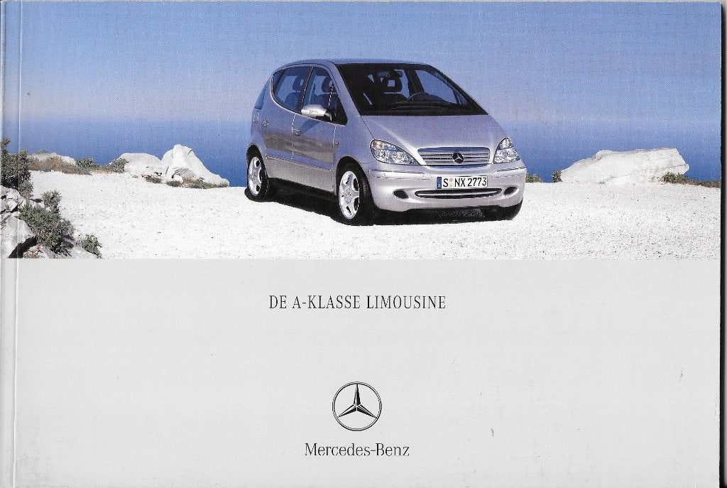 MERCEDES A-KLASSE,  2003, Livres, Autos | Brochures & Magazines, Enlèvement ou Envoi, Comme neuf, Mercedes