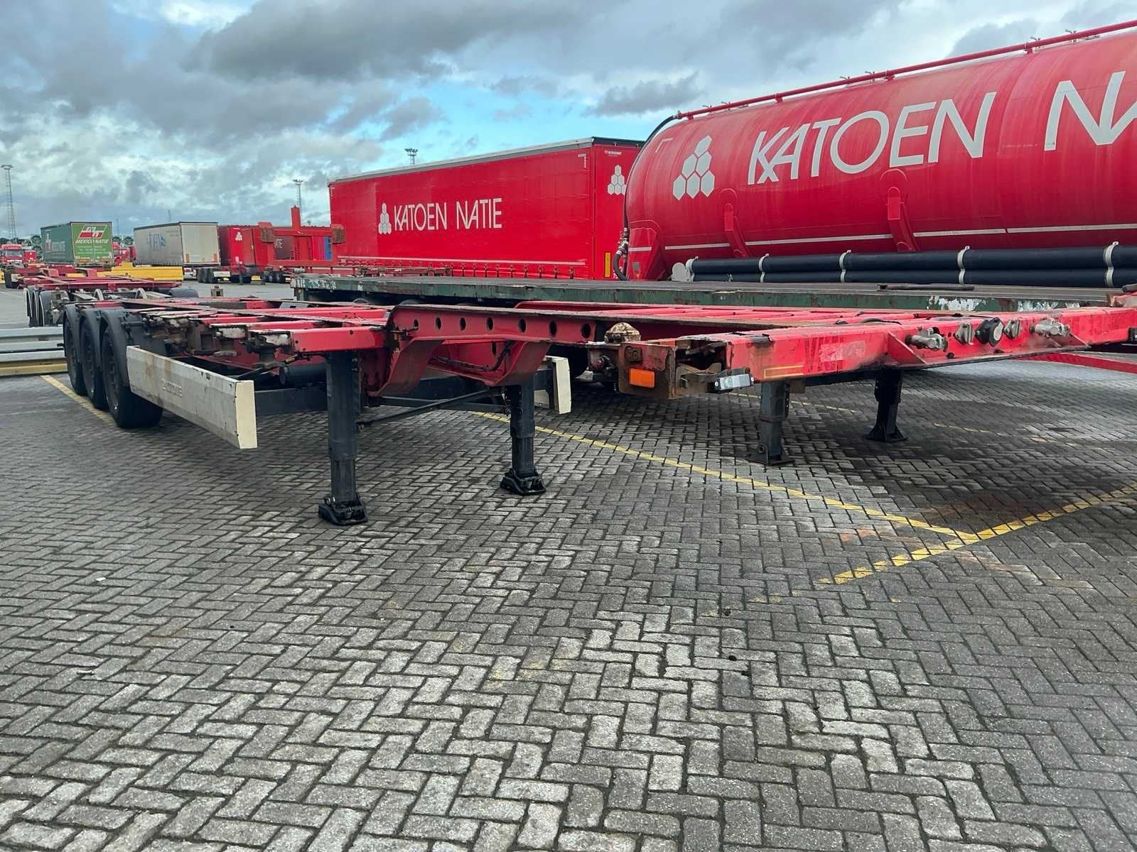 2008 Krone SD 27 Containerchassis 45’ (75145-139), Auto's, Overige brandstoffen, Bedrijf, Aanhangers en Opleggers, Te koop