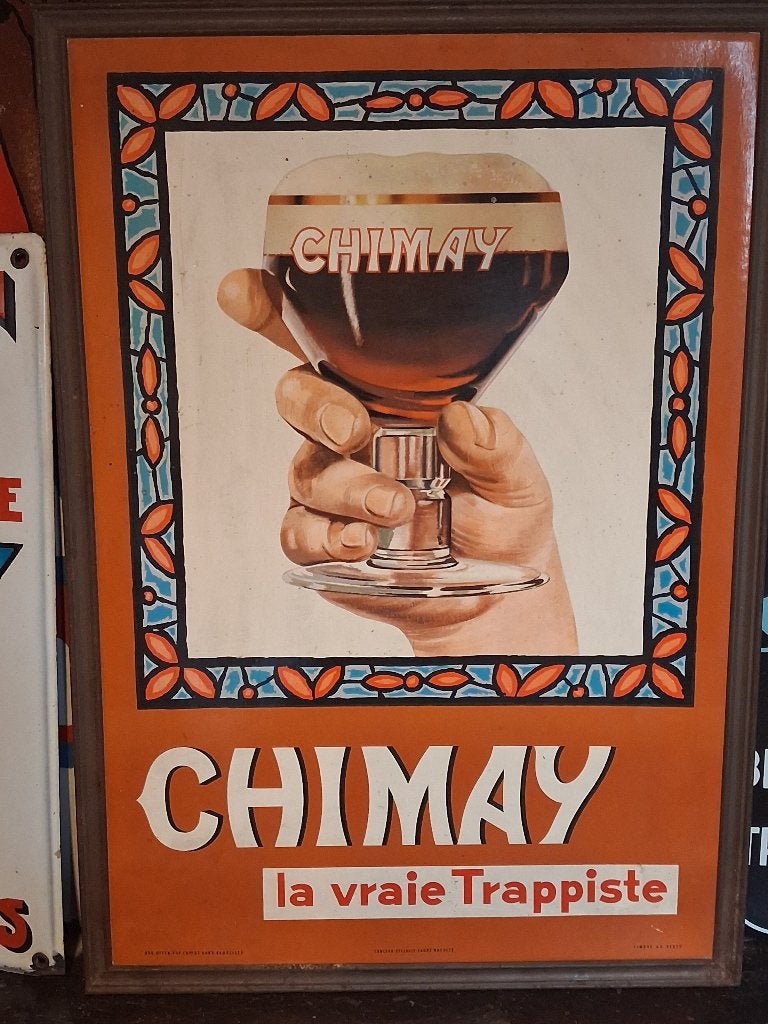 Te koop deze zeer mooie advertentie, Verzamelen, Merken en Reclamevoorwerpen, Ophalen of Verzenden, Zo goed als nieuw, Reclamebord