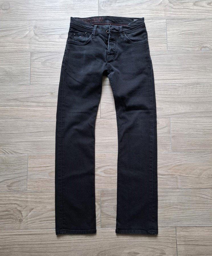 Mooie Zwarte Denim Broek van Tommy Hilfiger W29/L32, Kleding | Heren, Broeken en Pantalons, Zwart, Ophalen of Verzenden, Tommy hilfiger