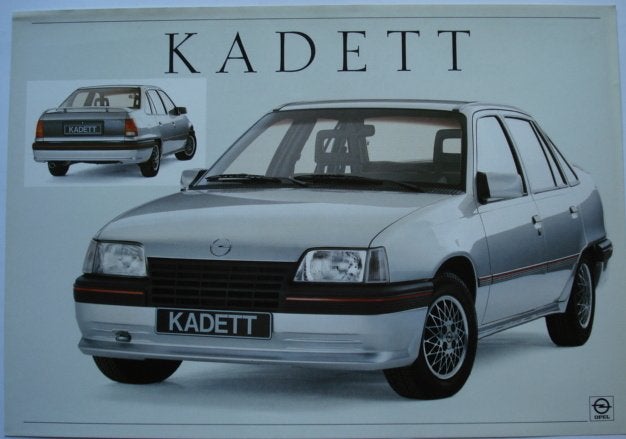 Opel Kadett Sedan optisches Tuning 1986 Brochure Catalogue P, Livres, Autos | Brochures & Magazines, Utilisé, Opel, Envoi