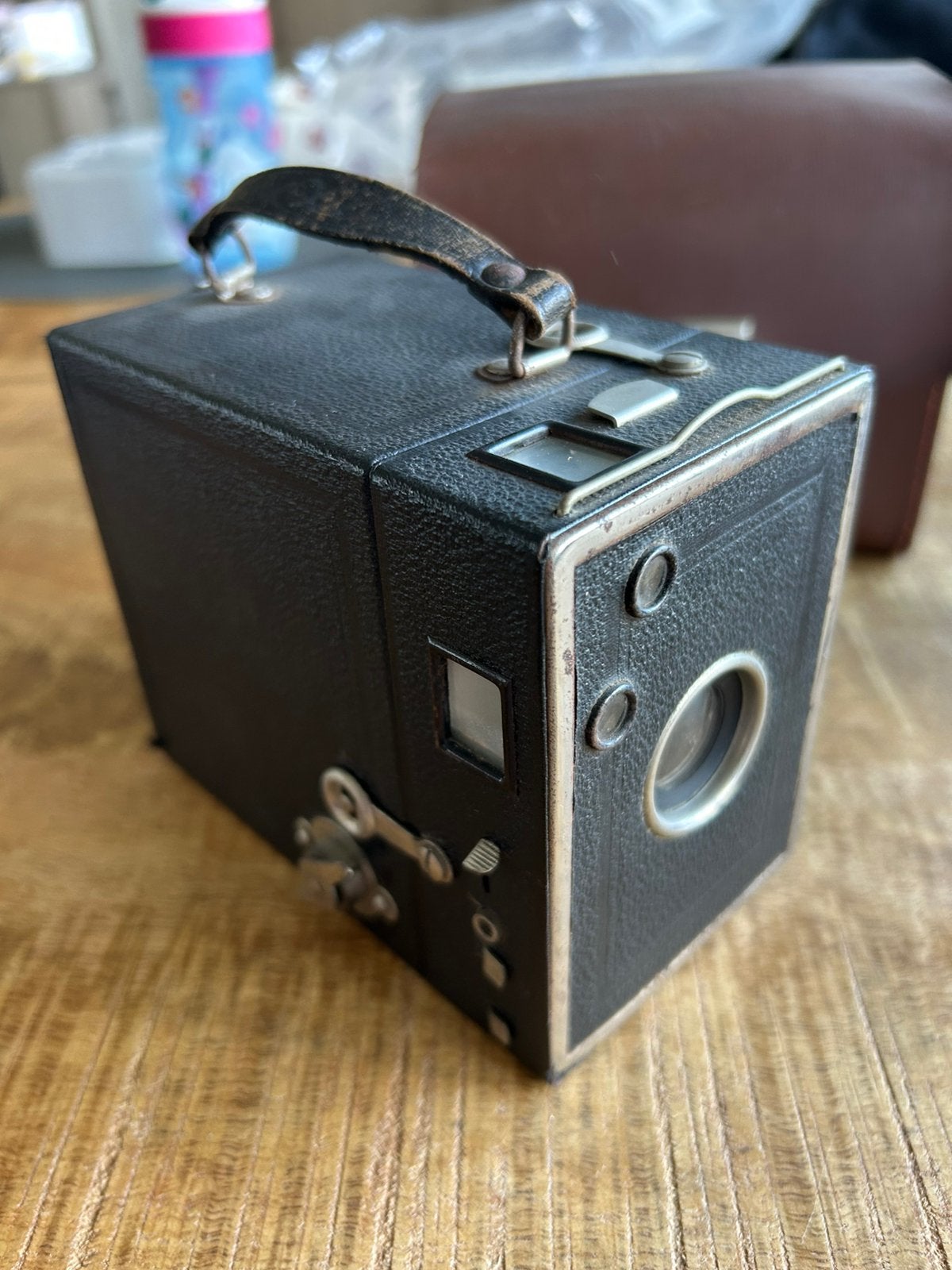 Box camera vintage, Ophalen, Gebruikt