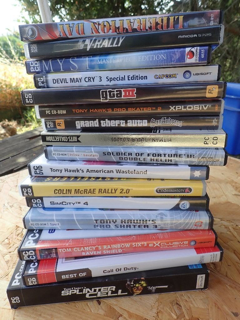 Lot de 16 jeux PC-DVD, Enlèvement ou Envoi, Comme neuf