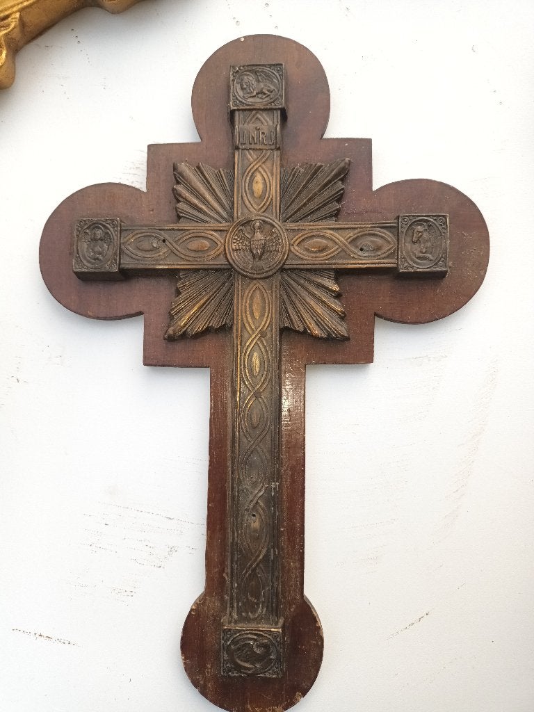 Art deco kruisbeeld, Antiek en Kunst, Ophalen of Verzenden