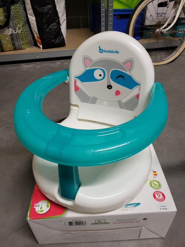 Siege de bain pliable badabulle, Enlèvement