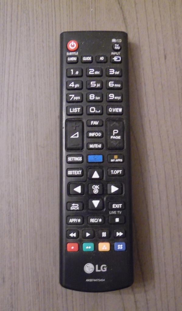 LG originele led TV full HD afstandsbediening., TV, Hi-fi & Vidéo, Télécommandes, Enlèvement, Comme neuf, Originale, TV