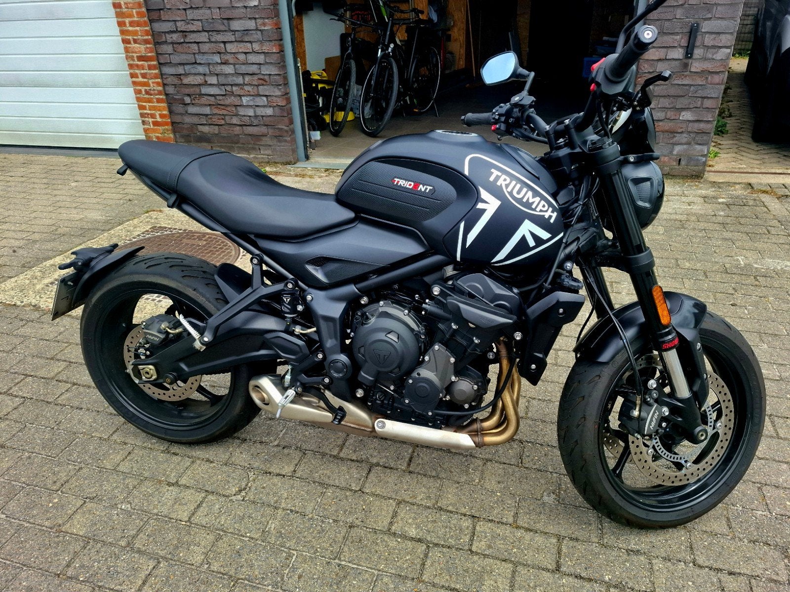 Triumph Trident 660 – 2024 – 5.900 km – Perfecte staat, Motoren, Motoren | Yamaha, Particulier, Naked bike, meer dan 35 kW, 3 cilinders