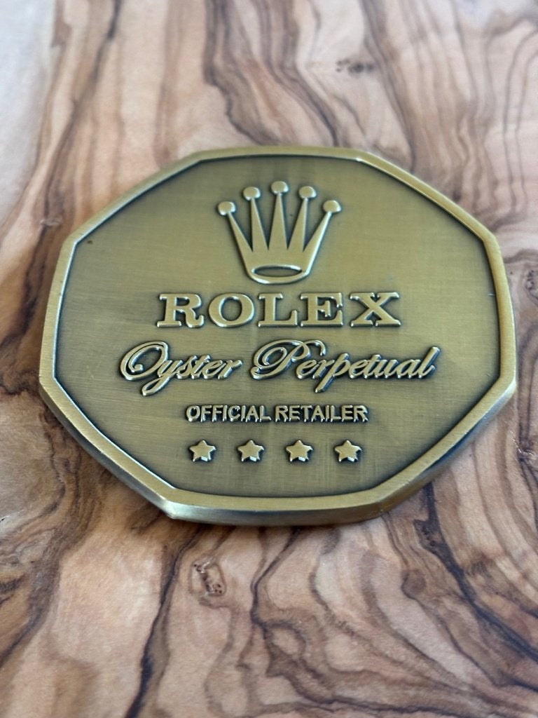 Ultra rare : Rolex presse papier Official Retailer, Enlèvement, Comme neuf, Panneau publicitaire