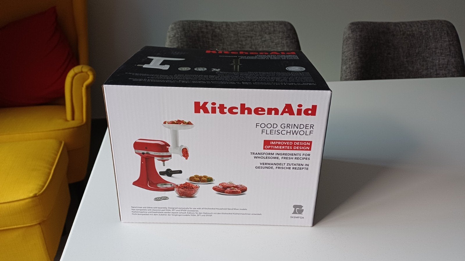 KitchenAid 5KSMFGA, Elektronische apparatuur, Keukenmixers, Ophalen, Nieuw