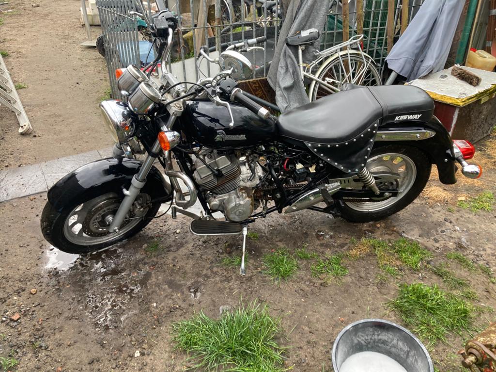 Keeway met honda motor, Ophalen, Gereviseerd