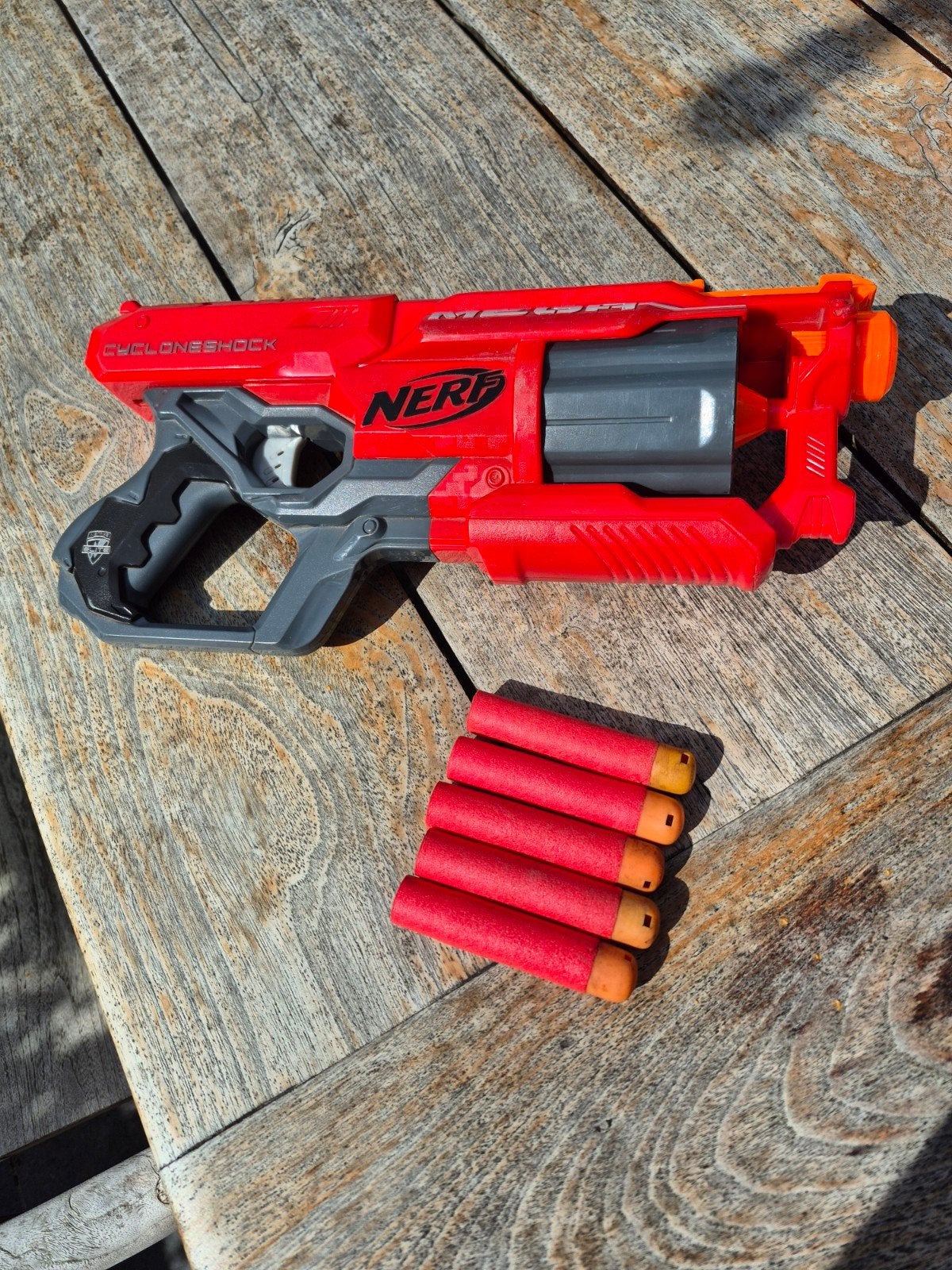 Nerf N-Strike Elite Mega CycloneShock, Enlèvement, Utilisé