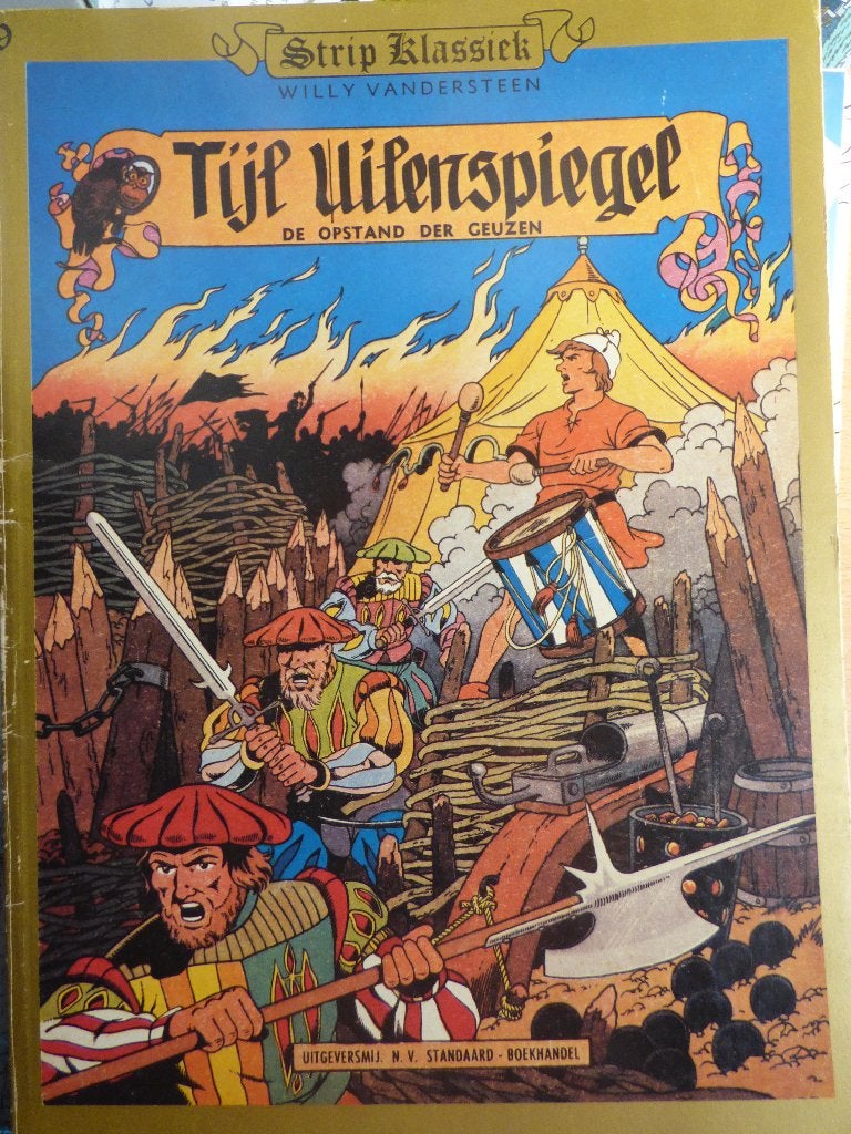 tijl uilenspiegel ,de opstand der geuzen , willy vandersteen, Boeken, Ophalen of Verzenden