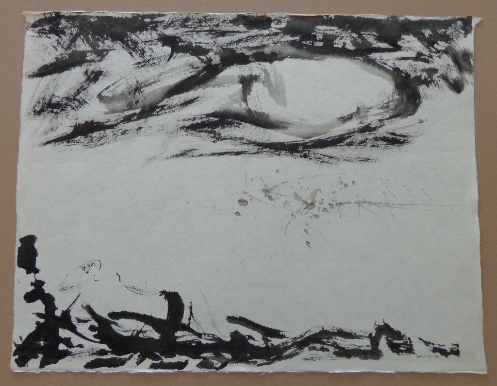 JAN VAERTEN / ABSTRACTIE / ORIGINEEL WERK / 52x67cm / SIG, Ophalen of Verzenden, Gesigneerd