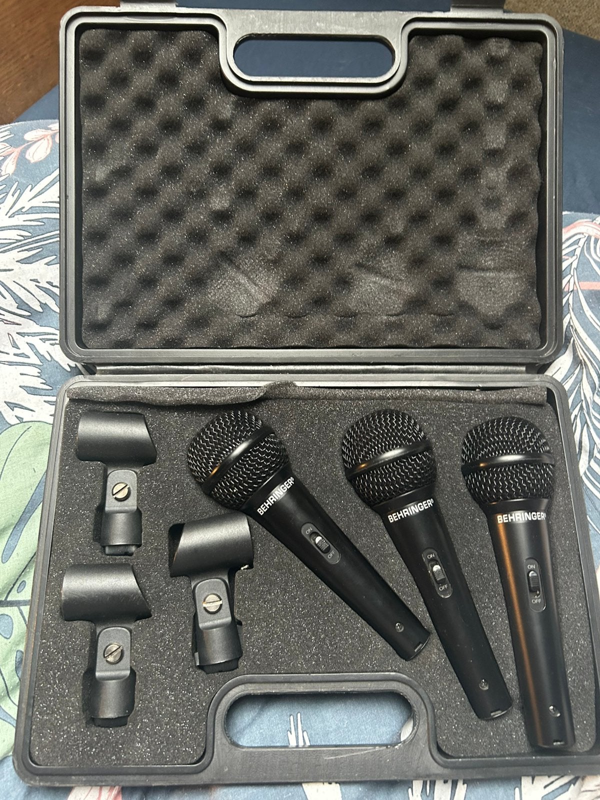 Set van 3 Behringer microfoons, Muziek en Instrumenten, Ophalen of Verzenden, Zo goed als nieuw