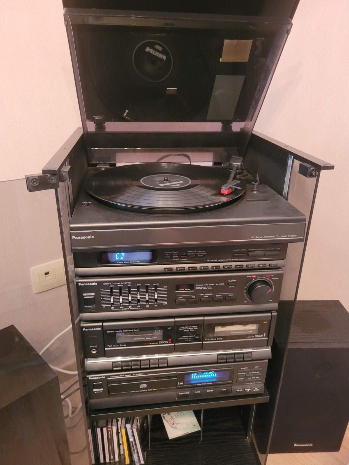 Tour hi-fi Panasonic, état de fonctionnement, Enlèvement