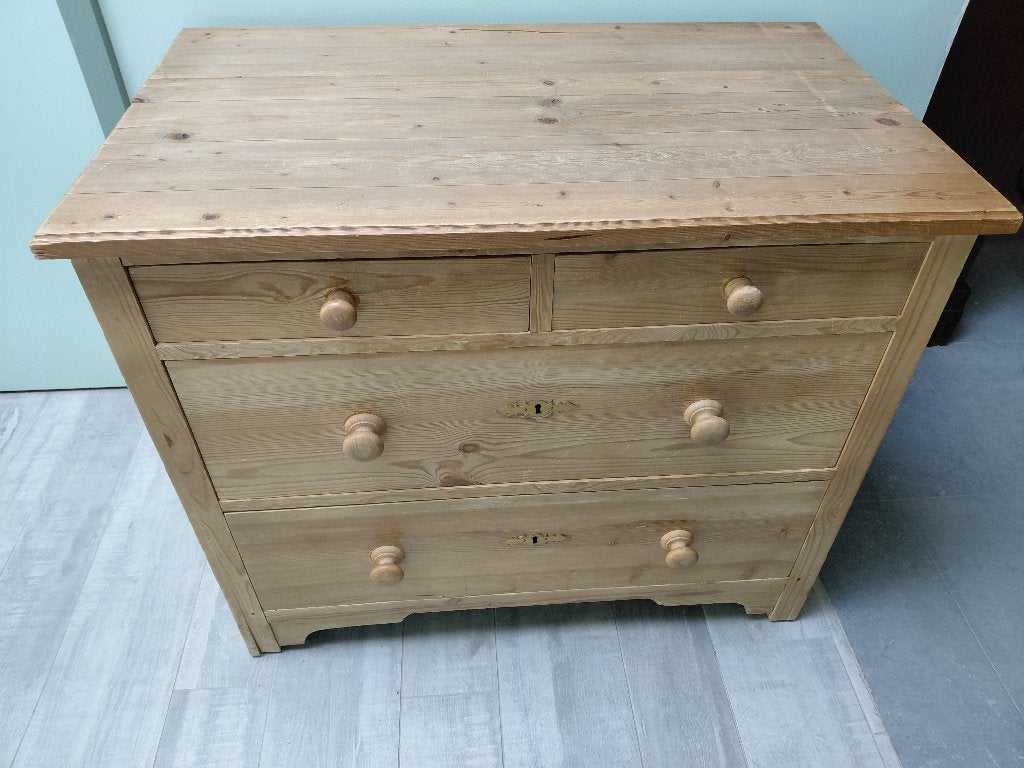 Commode, 3 ou 4 tiroirs, Moins de 100 cm, Enlèvement, Utilisé