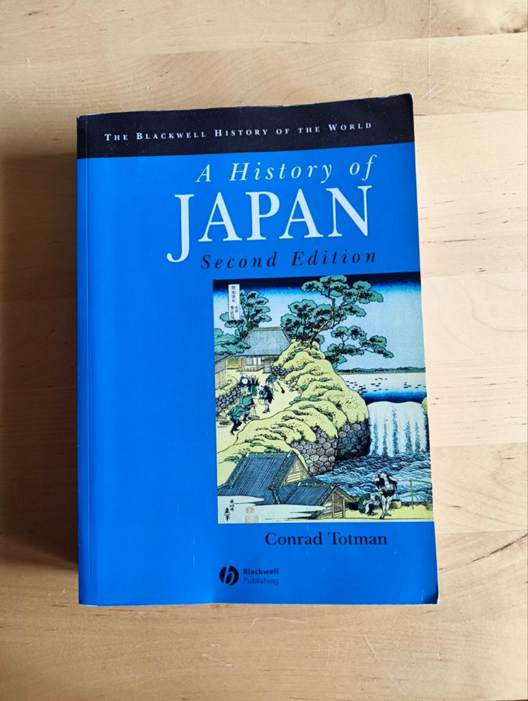 A History of Japan, Conrad Totman, Livres, Enlèvement ou Envoi, Comme neuf, Enseignement supérieur, Conrad Totman