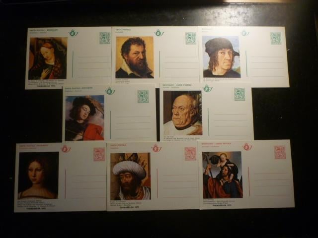 België/Belgique 1975 OBP/COB BK 2/9 (également vendu séparem, Timbres & Monnaies, Envoi