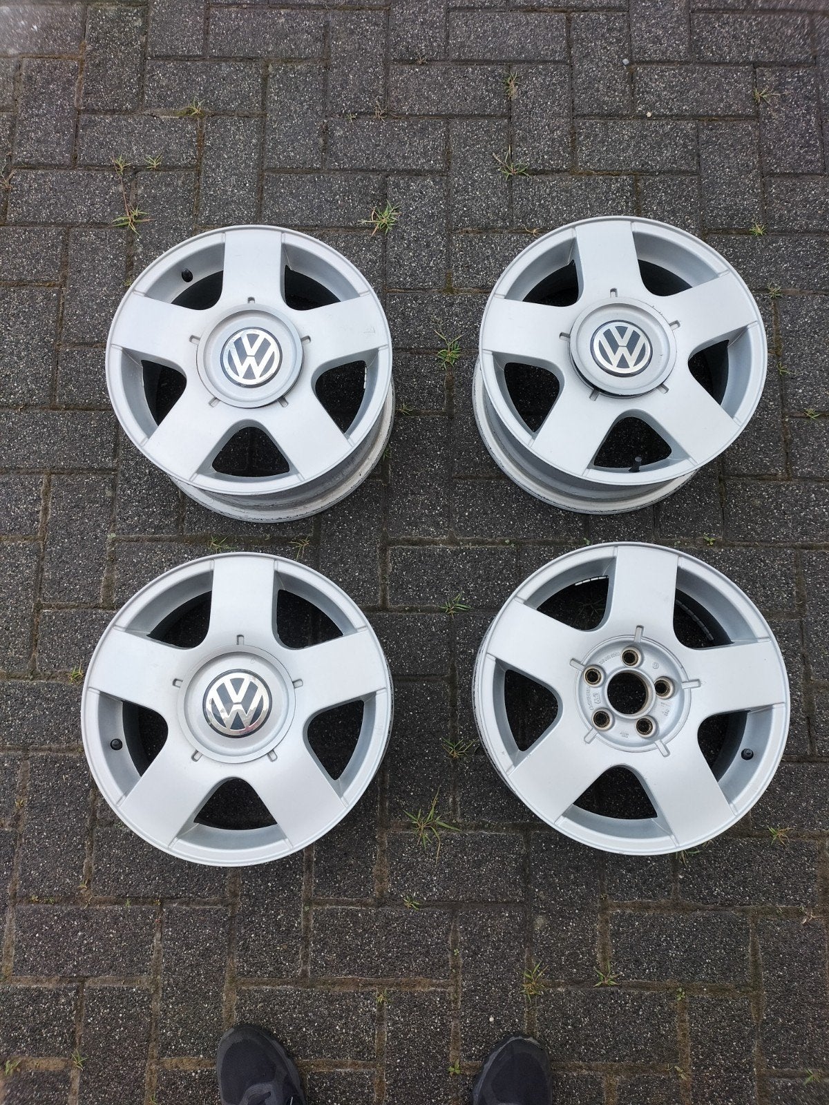 Jantes 15 pouces Golf 4/Bora 5X100, Enlèvement