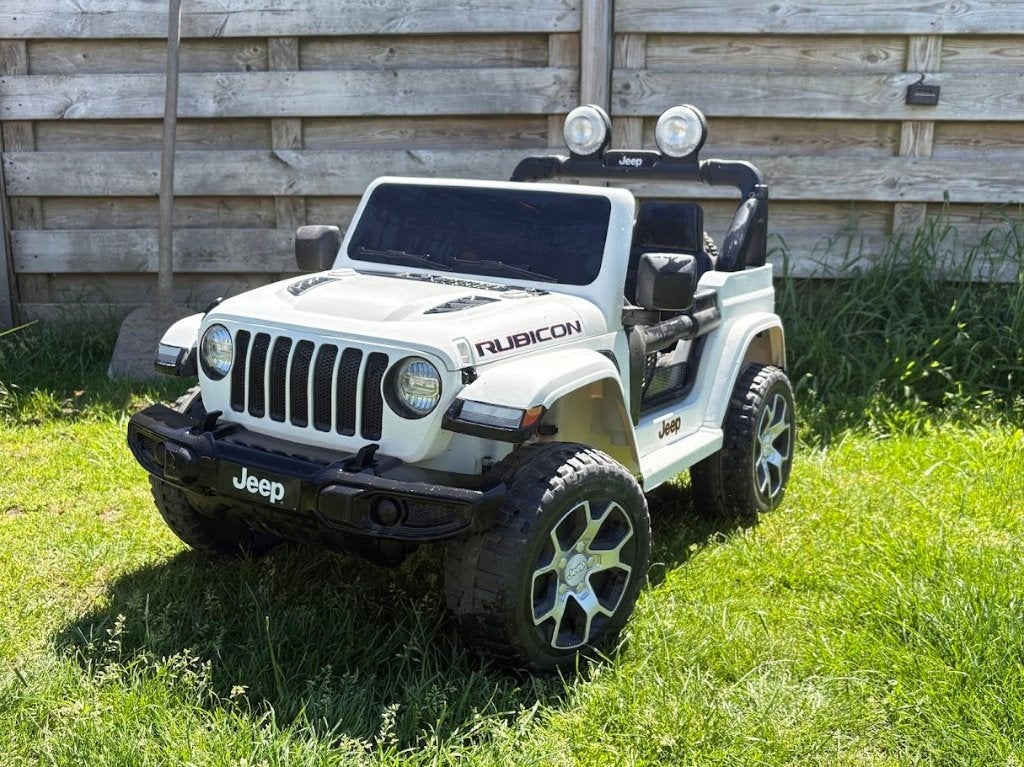 Jeep Wrangler Rubicon, 12 volt elektrische kinderauto, Ophalen, Zo goed als nieuw