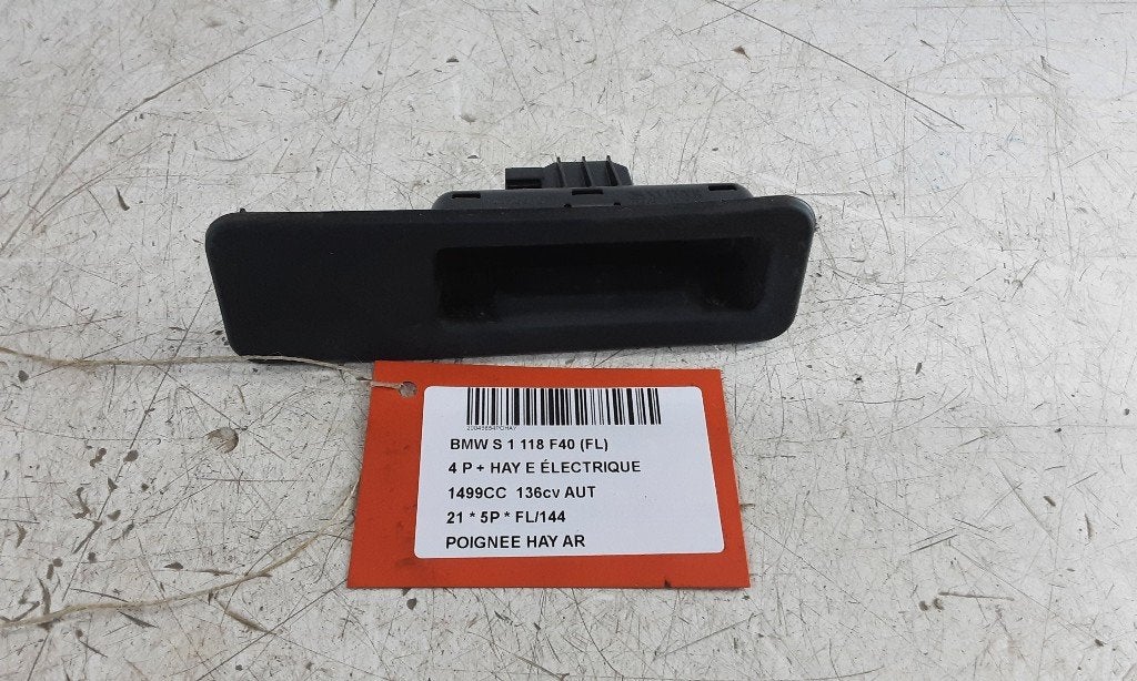 POIGNEE COFFRE / HAYON ARRIERE BMW 1 serie (F40) (14476910), Utilisé, BMW