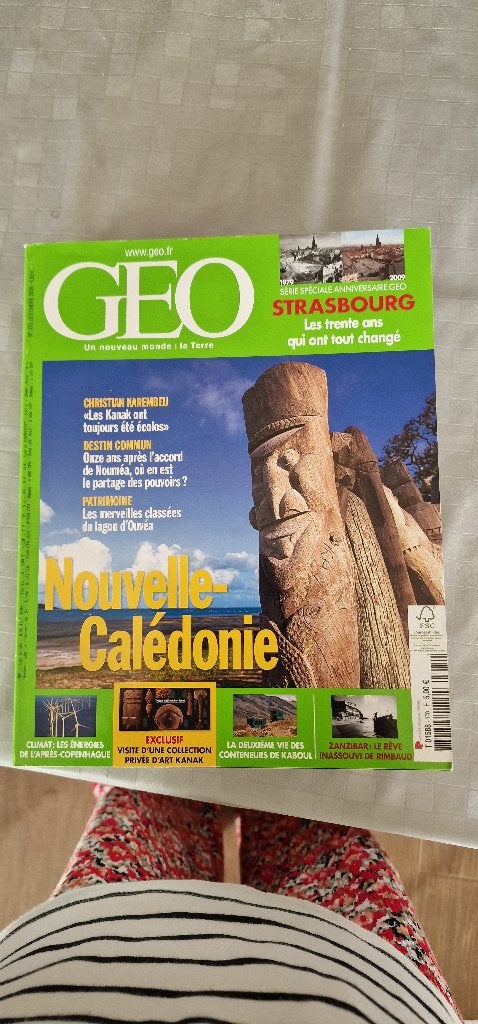Magazines Geo, Enlèvement, Utilisé, Autres types