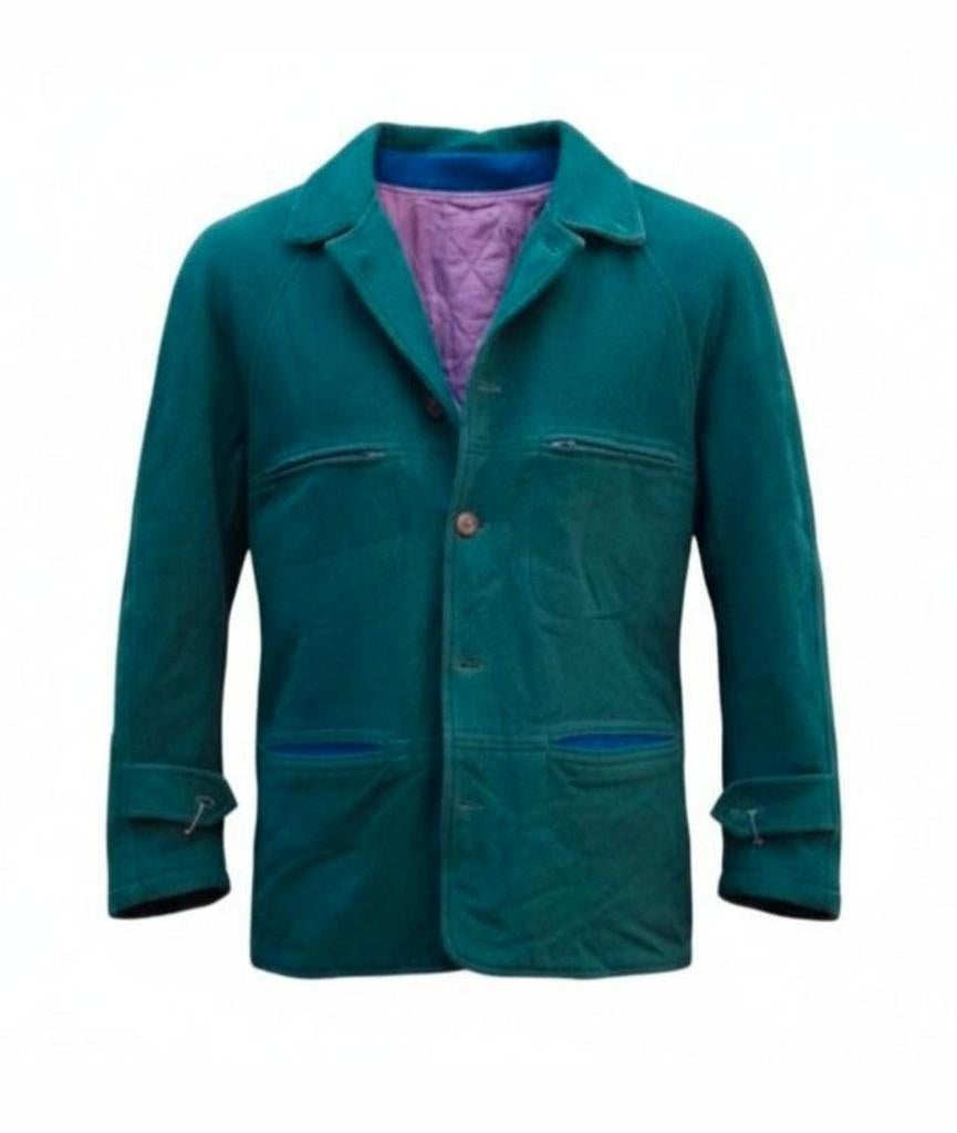 ✨️ Veste BIDERMANN avec doublure taille 50 - BUNDELKORTING ‼, Enlèvement ou Envoi, Vert, Porté, Taille 48/50 (M)