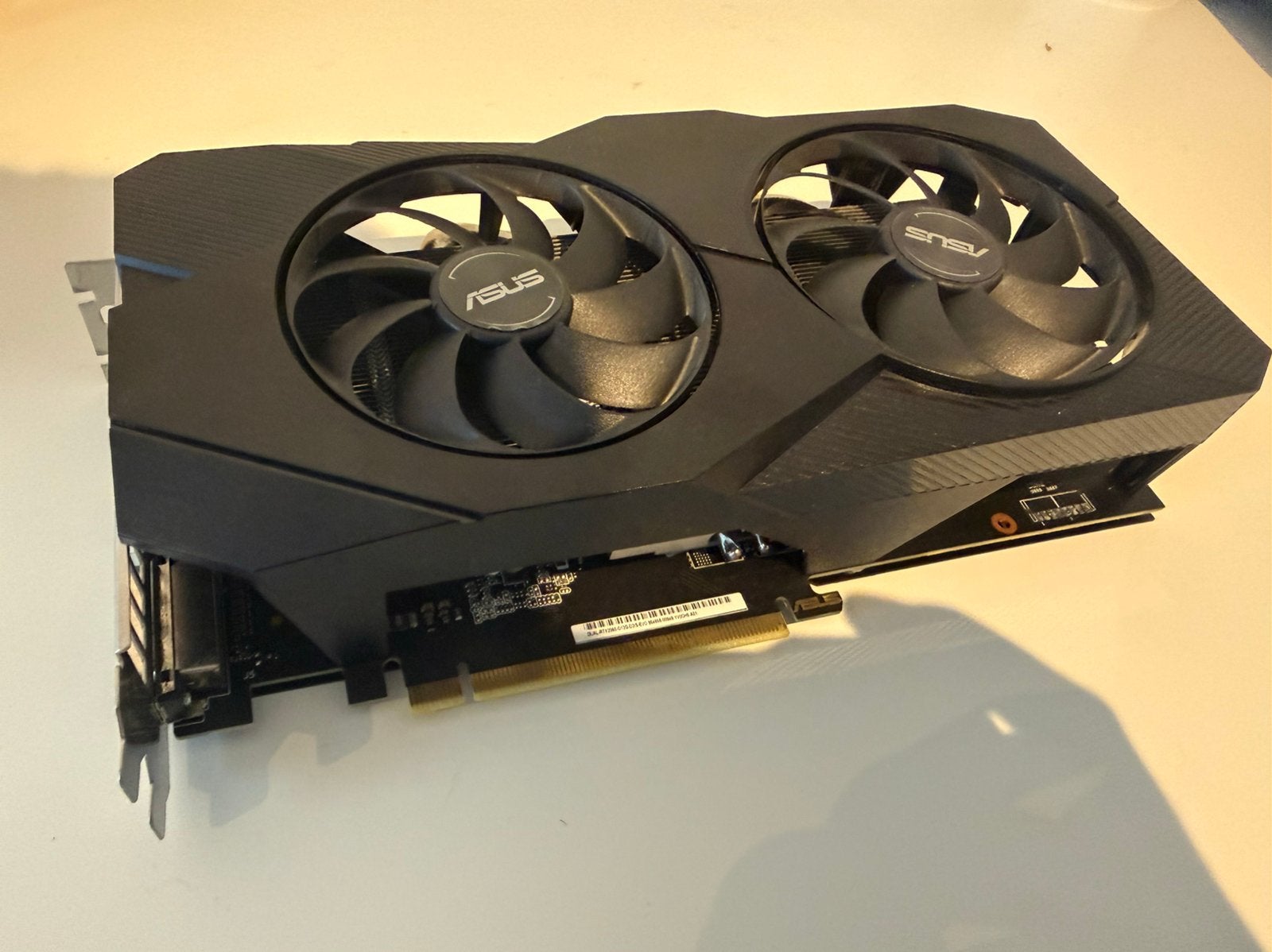 ASUS GeForce RTX 2060 12GB EVO – Amper gebruikt, Computers en Software, PCI-Express 3, GDDR6, HDMI, Ophalen of Verzenden