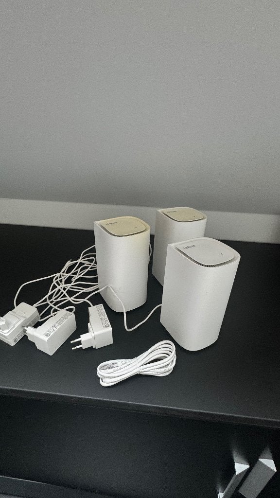 Linksys Velop Pro 6E Mesh router, 3 stuks voor 825m2, Ophalen, Gebruikt, Linksys