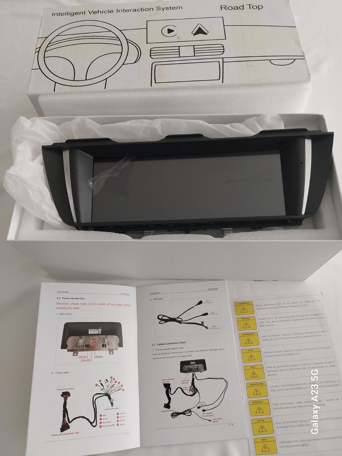 Autoradio Tactile pour BMW Série 5 F10F11, Autos : Divers, Enlèvement ou Envoi