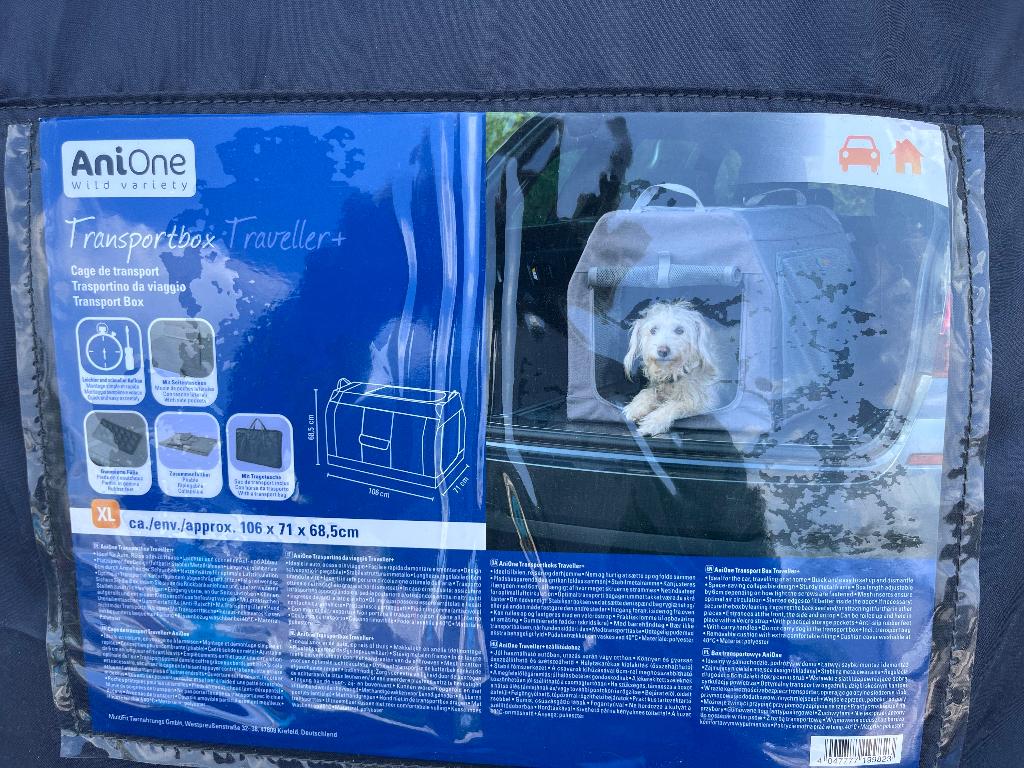 Reisbench hond XL, Dieren en Toebehoren, Ophalen, Zo goed als nieuw