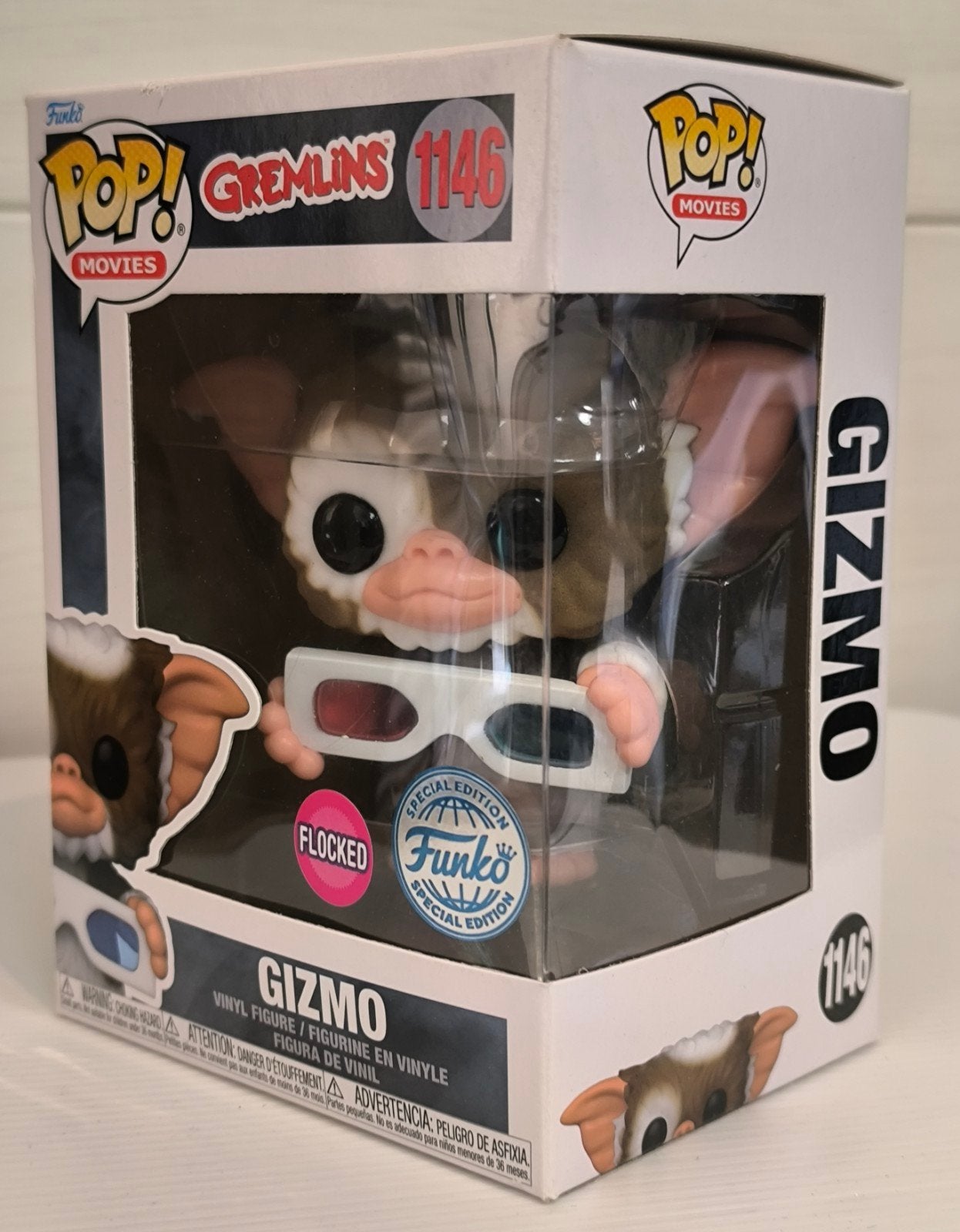 Funko Pop! Movies: Gremlins - Gizmo with 3D Glasses (1146), Ophalen of Verzenden, Nieuw