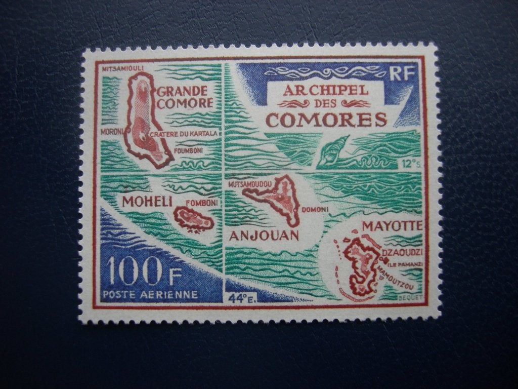 Comoren, Yvert 36, versheid van de post., Postzegels en Munten, Verzenden, Overige landen, Postfris