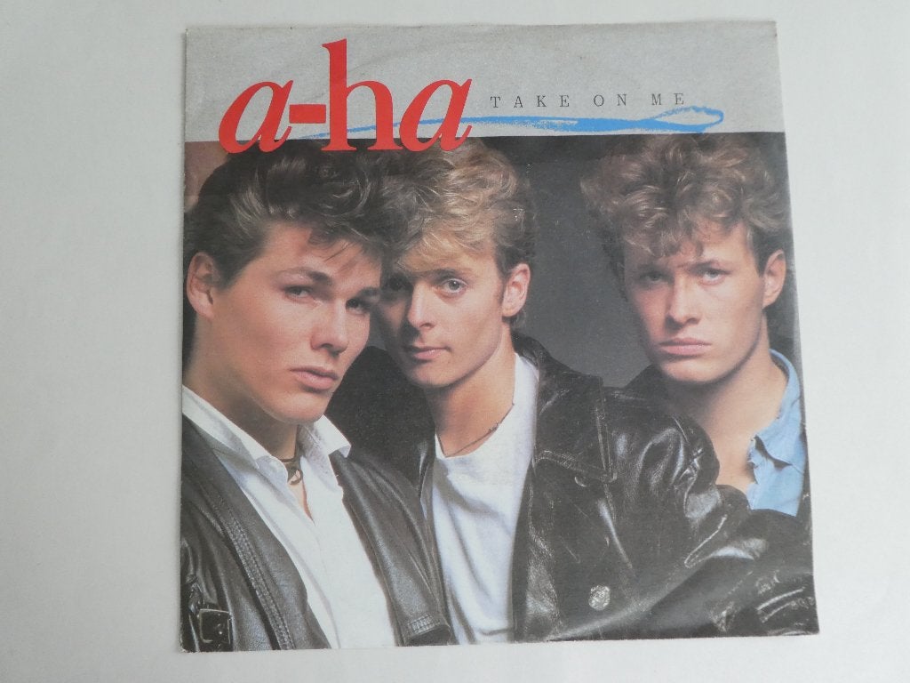 Vinyl AHA take on me, Cd's en Dvd's, Ophalen of Verzenden, Zo goed als nieuw, Pop