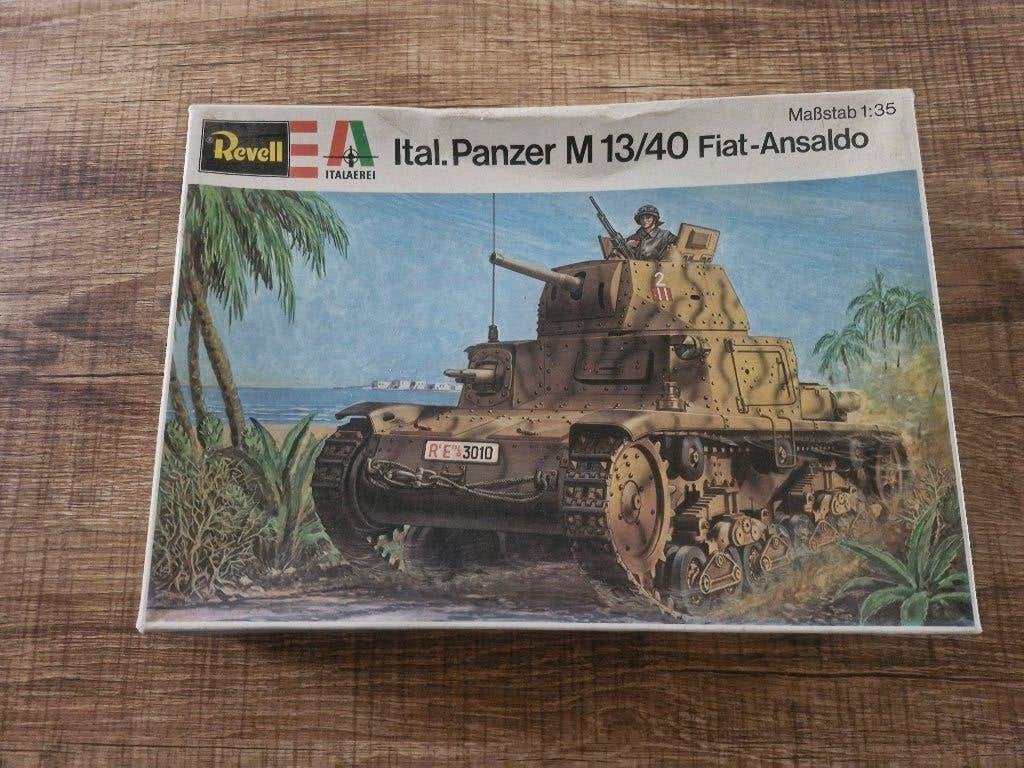 Revell-Italaerei 1/35 Italian Panzer M13/40 Fiat Ansaldo, Tank, Nieuw, Ophalen of Verzenden, 1:32 tot 1:50