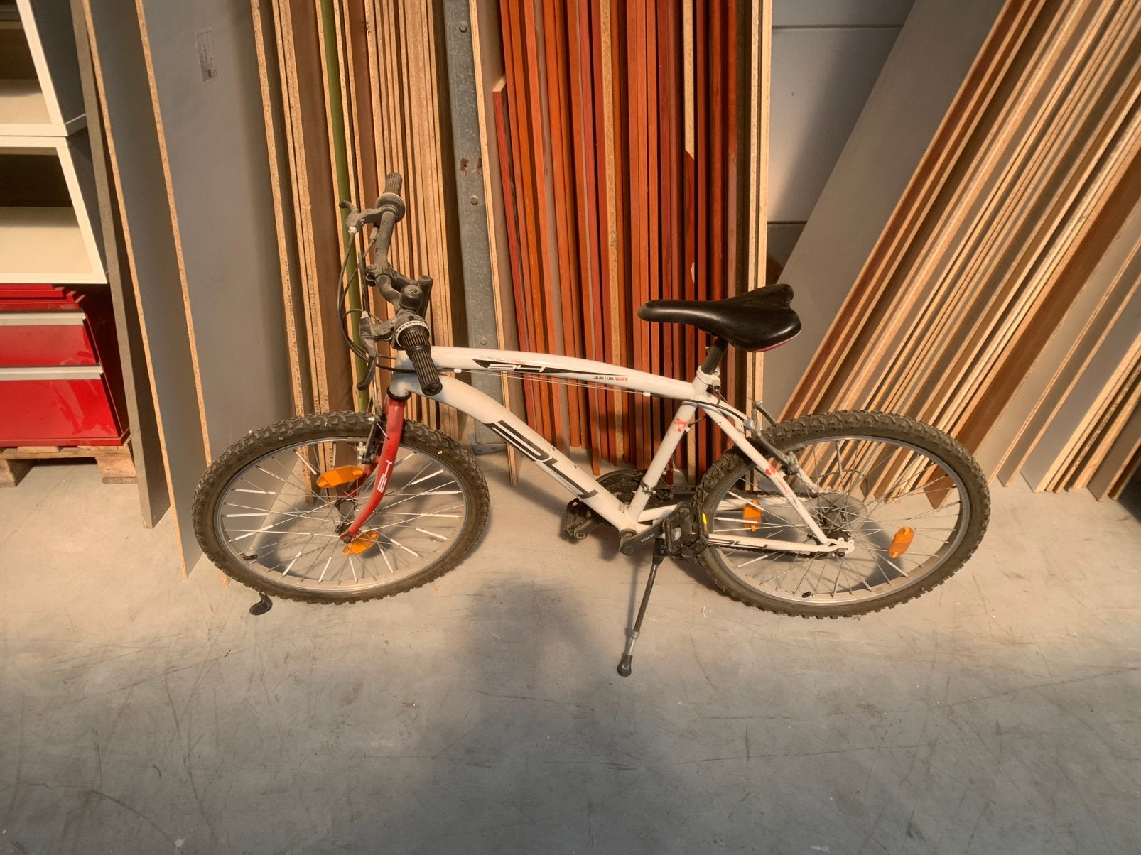 Witte mountainbike, Ophalen, Zo goed als nieuw, Heren
