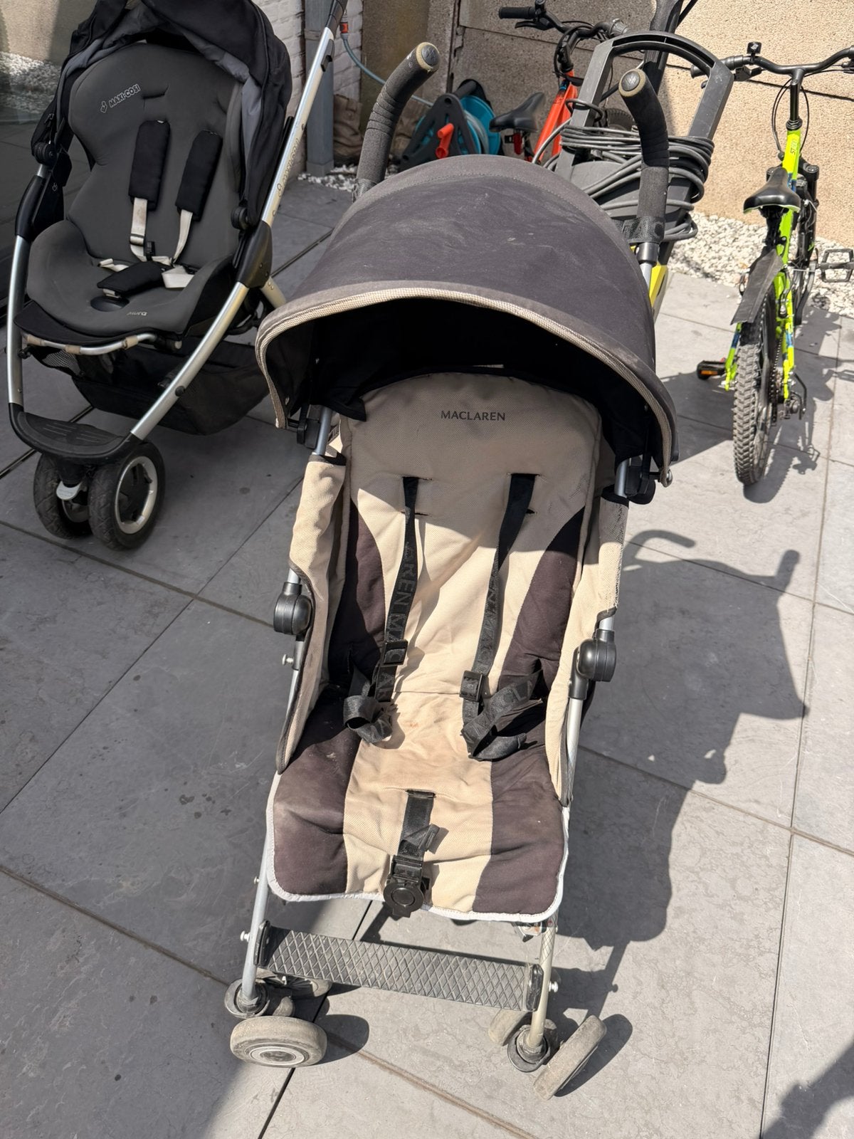 Plooibuggy van MacClaren, Ophalen, Gebruikt, Maclaren, Regenhoes