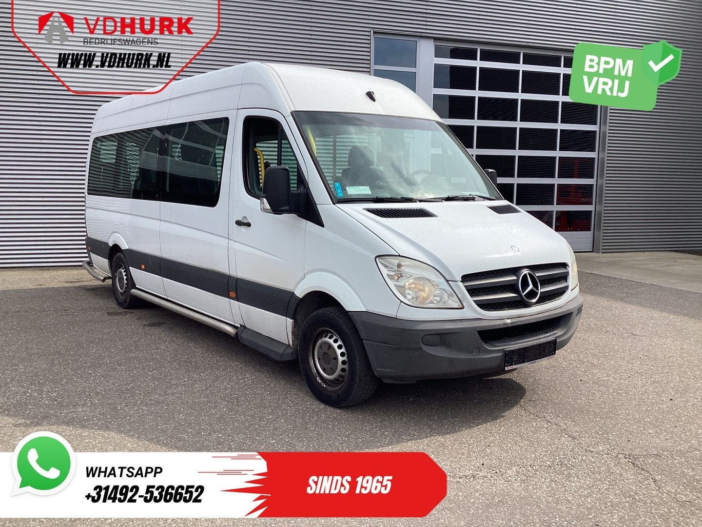 Mercedes-Benz Sprinter 313 2.2 CDI Aut. L3H2 €10.587,- incl, Automaat, 213 g/km, Mercedes-Benz, Bedrijf