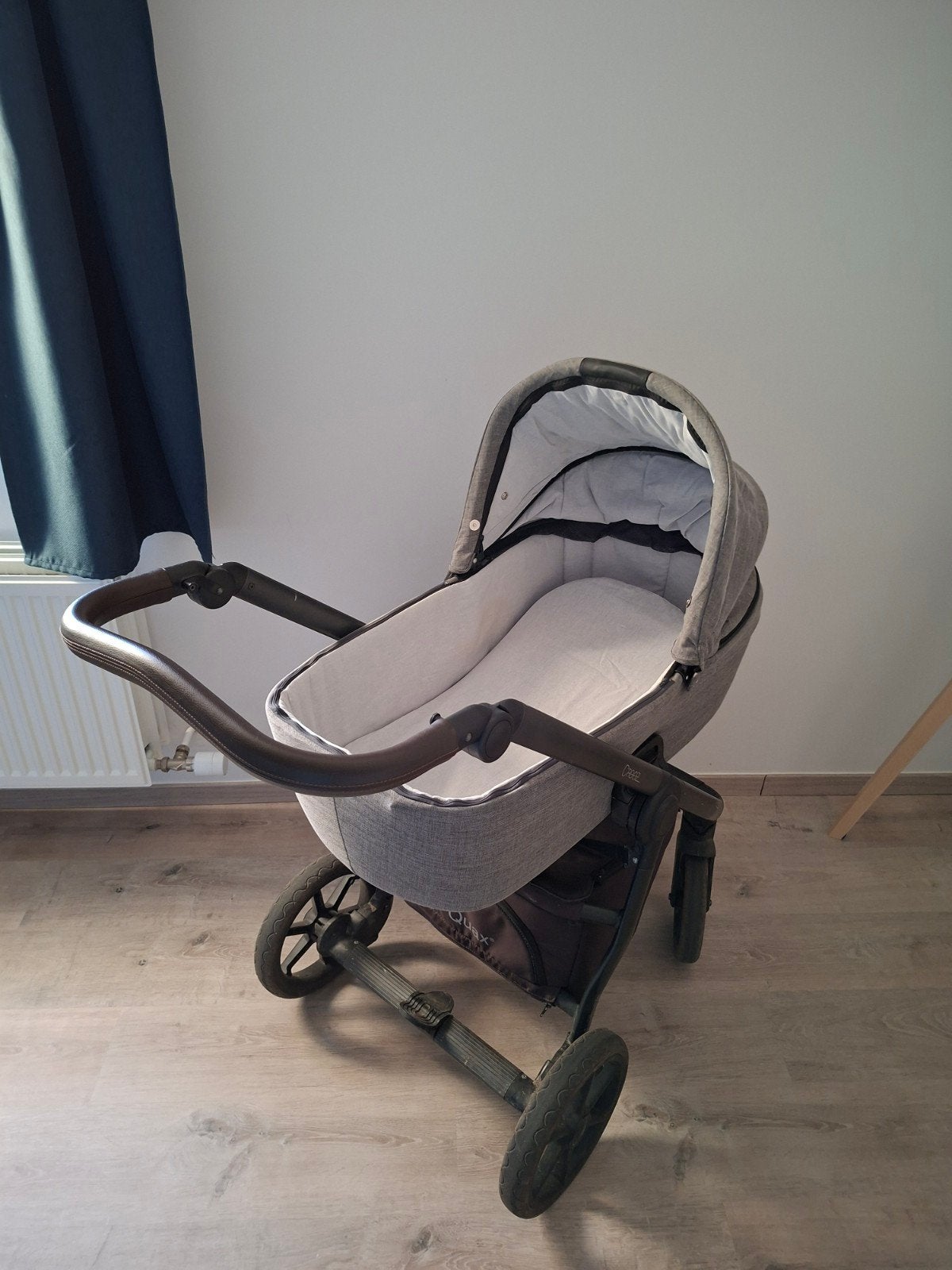 Quax Crooz (meegroei)buggy Grijs, Kinderen en Baby's, Kinderwagens en Combinaties, Gebruikt, Verstelbare duwstang, Ophalen, Kinderwagen