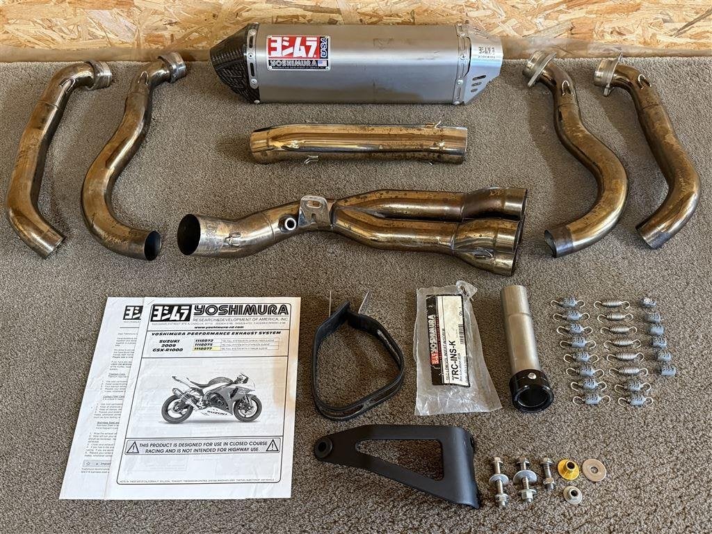 Yoshimura TRC uitlaatsysteem GSX-R1000 GSXR1000 K9 L0 L1, Motoren, Ophalen of Verzenden, Gebruikt