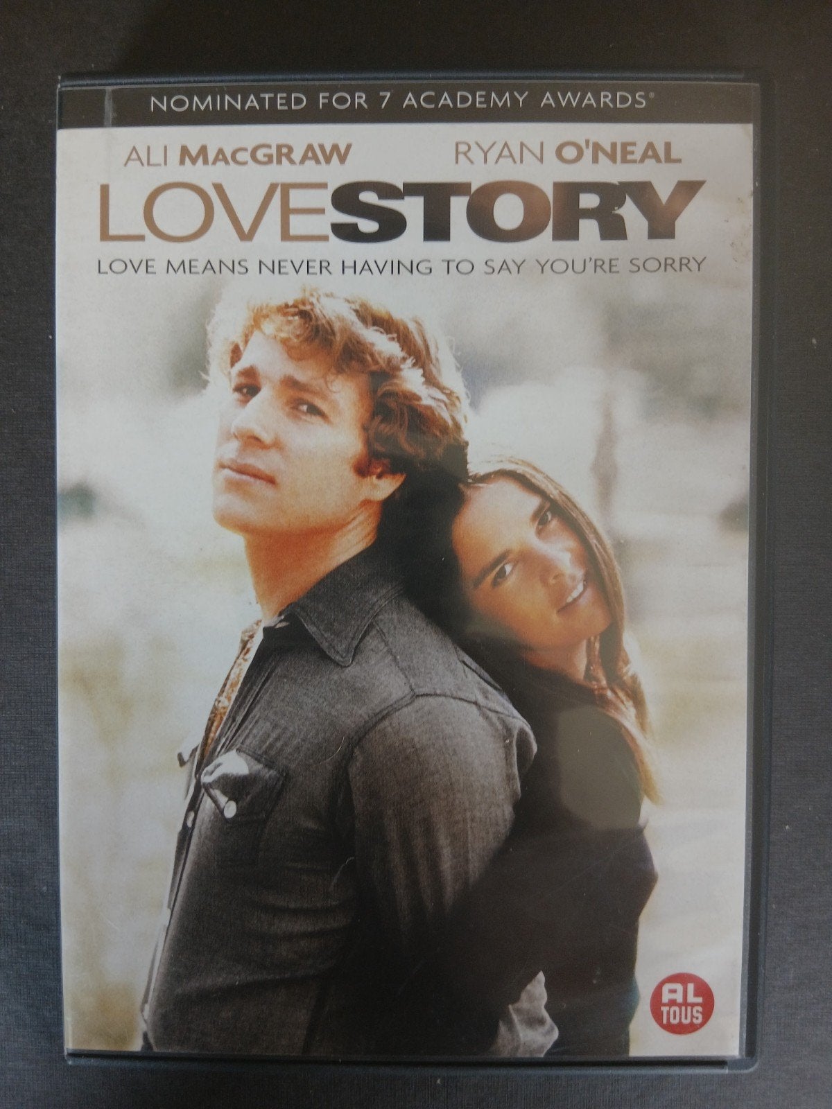 Histoire d'amour (1970) Ali MacGraw, Ryan O'Neal, Tous les âges, Allemand, Comme neuf, Romance