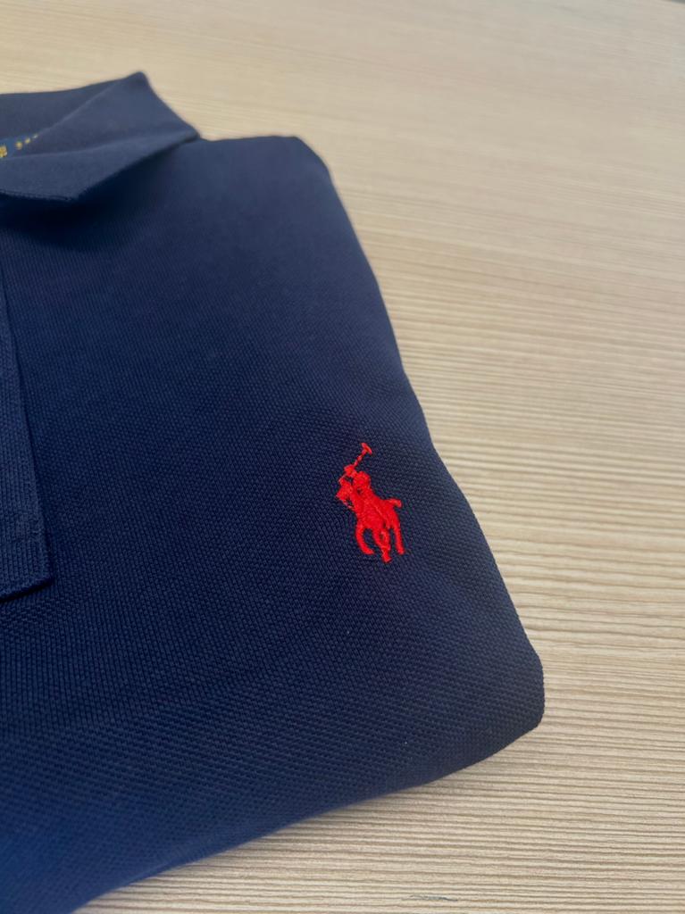 Ralph Lauren polo, Kleding | Heren, Polo's, Ophalen of Verzenden, Zo goed als nieuw, Maat 46 (S) of kleiner, Blauw
