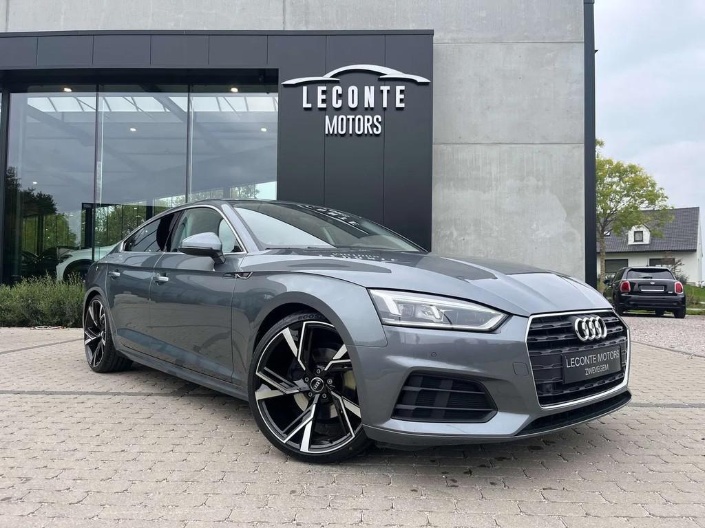 Audi A5 A5 Sportback 2.0 TDI S-Tronic LED/Leder/Sportzetel, Auto's, Audi, Automaat, 4 zetels, Lichtsensor, Gebruikt
