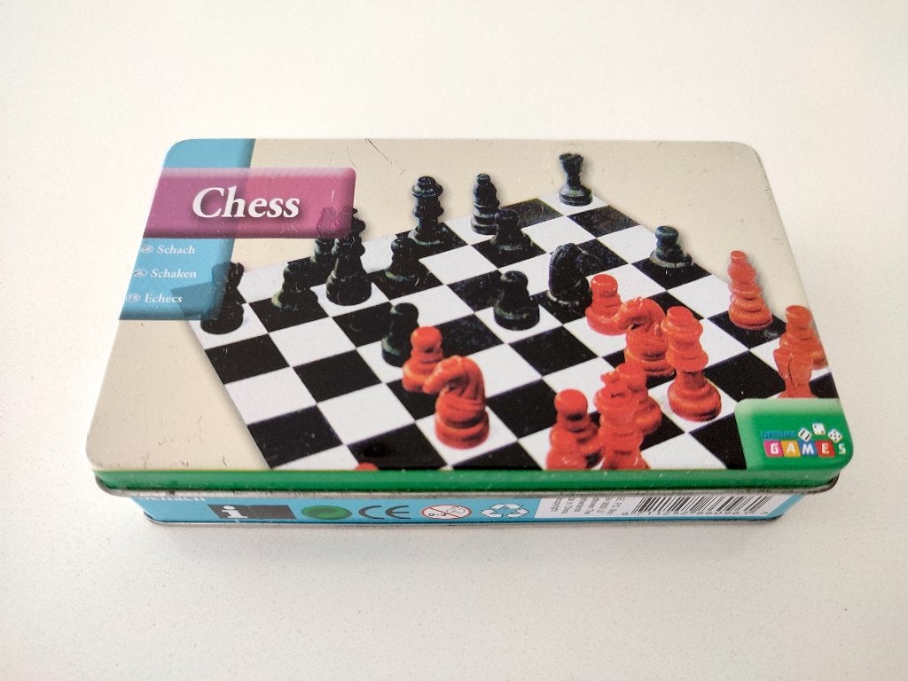 mini schaakspel, Ophalen of Verzenden, Gebruikt