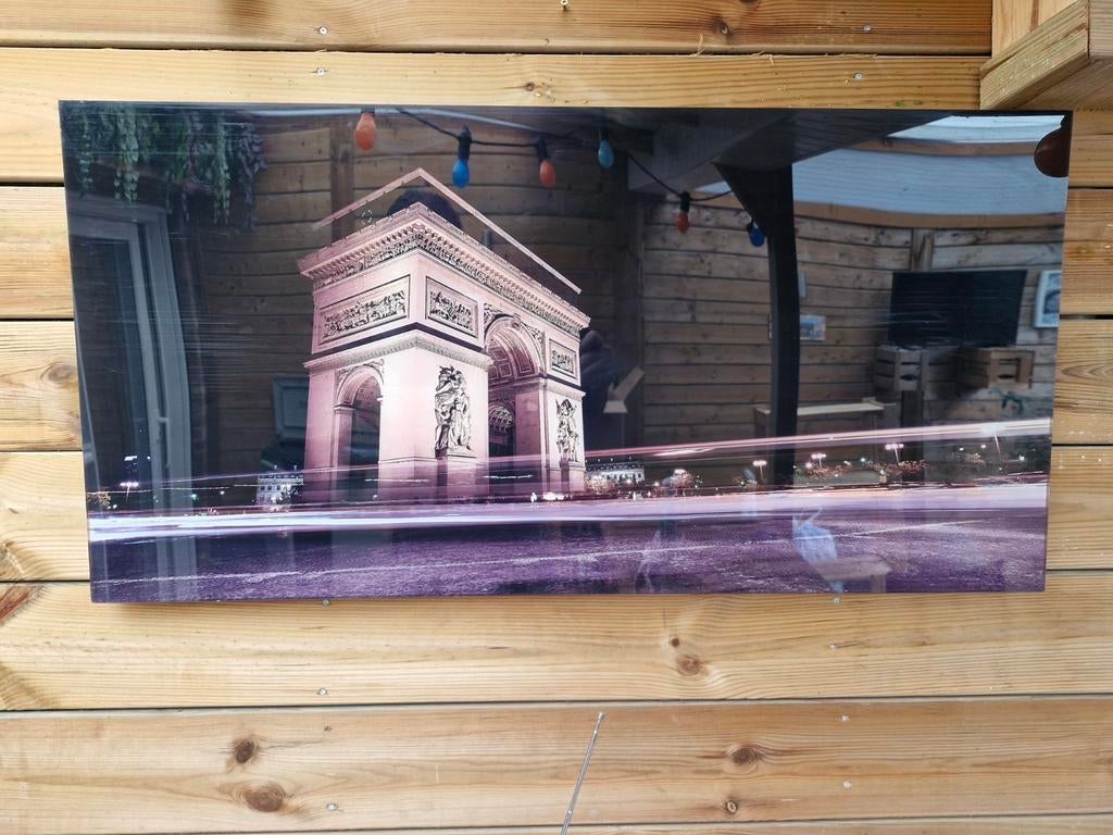 Arc De Triomphe 100cm x 50cm (Will Japs), Antiek en Kunst, Ophalen