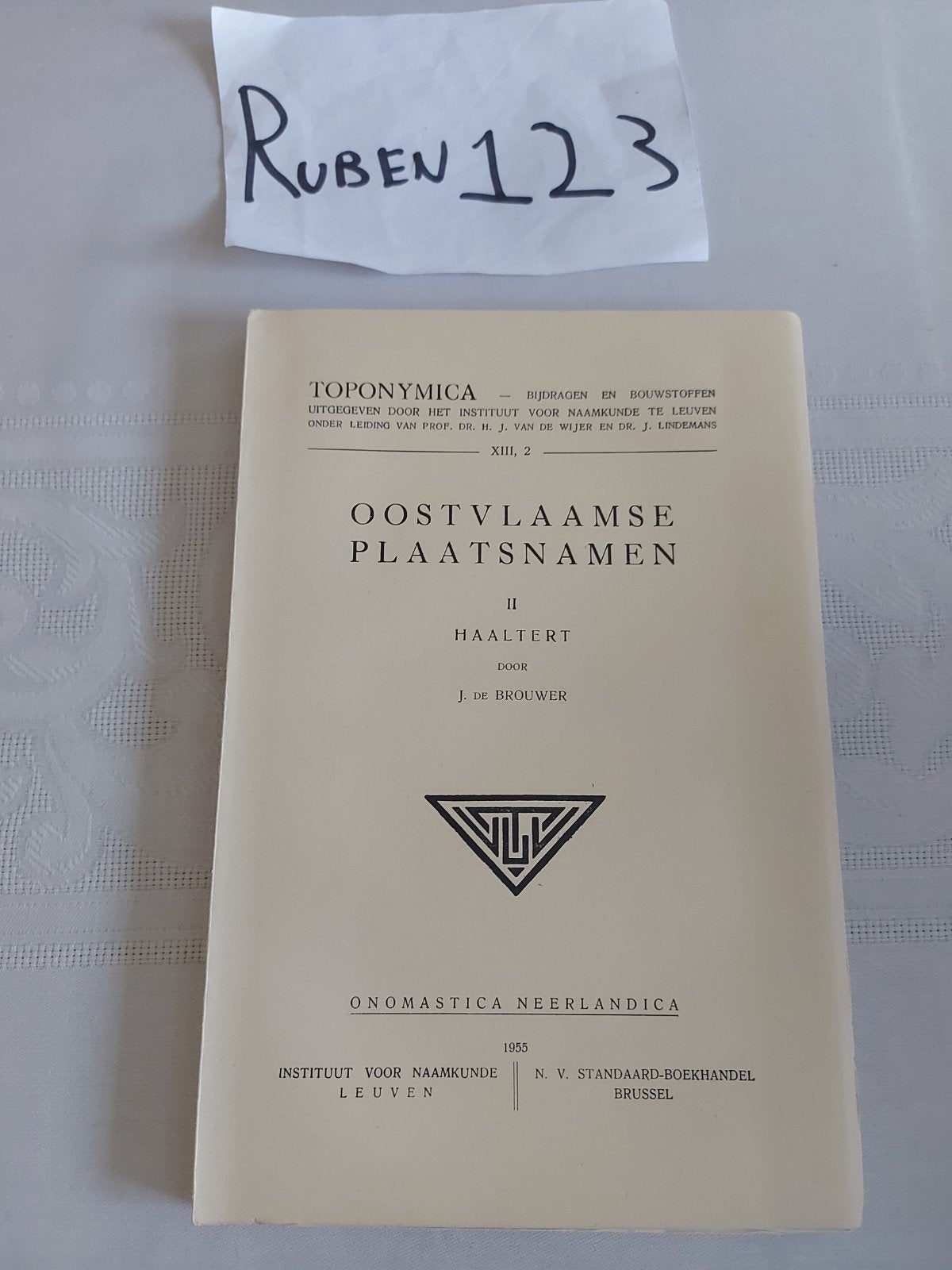 Oostvlaamse plaatsnamen Haaltert, Enlèvement ou Envoi