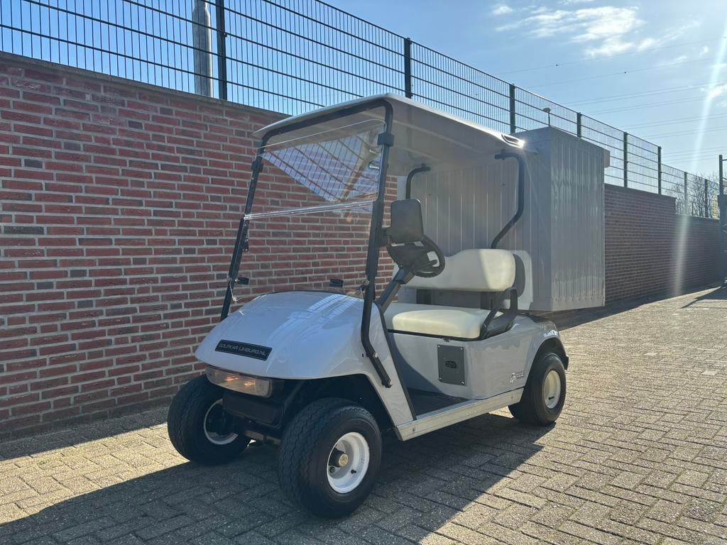 Prachtige Elektrische Golfkar met Gesloten Werkbak, Ophalen of Verzenden, Zo goed als nieuw, Golfkar, Overige merken