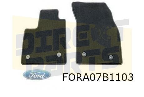 Ford Fiesta VII/ Puma Mattenset (L+R) voorzijde (zwart) Orig, -, Verzenden, -, Nieuw