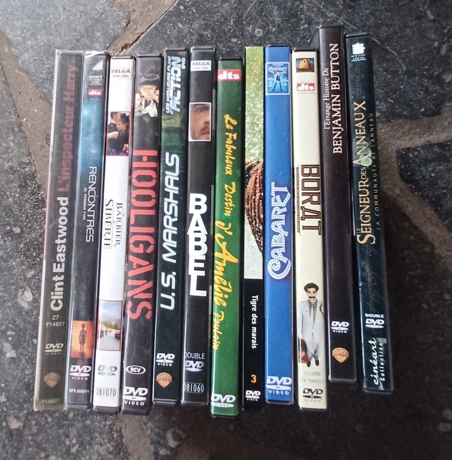 lot de 12 DVD film, CD & DVD, DVD | Films indépendants, Enlèvement